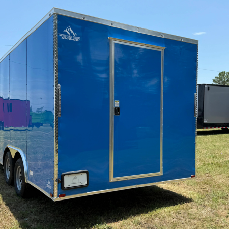 New 8.5X16TA Blue Concession Trailer