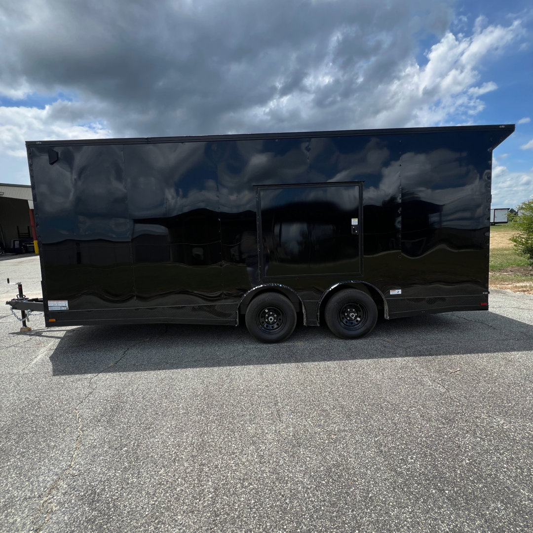 New 8.5X20TA3 Black Standard Car Hauler Trailer