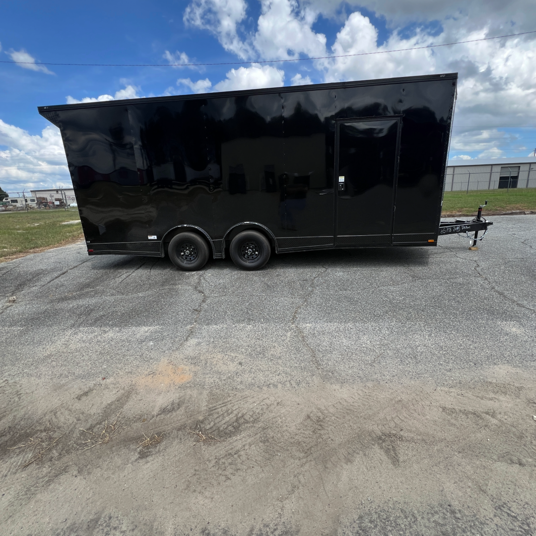 New 8.5X20TA3 Black Standard Car Hauler Trailer