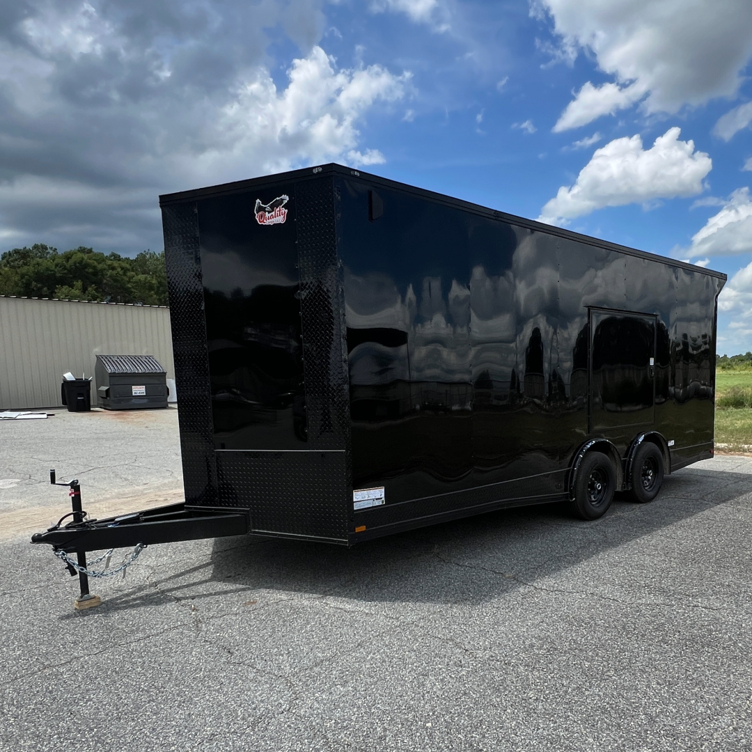 New 8.5X20TA3 Black Standard Car Hauler Trailer