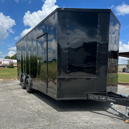 New 8.5X20TA3 Black Standard Car Hauler Trailer