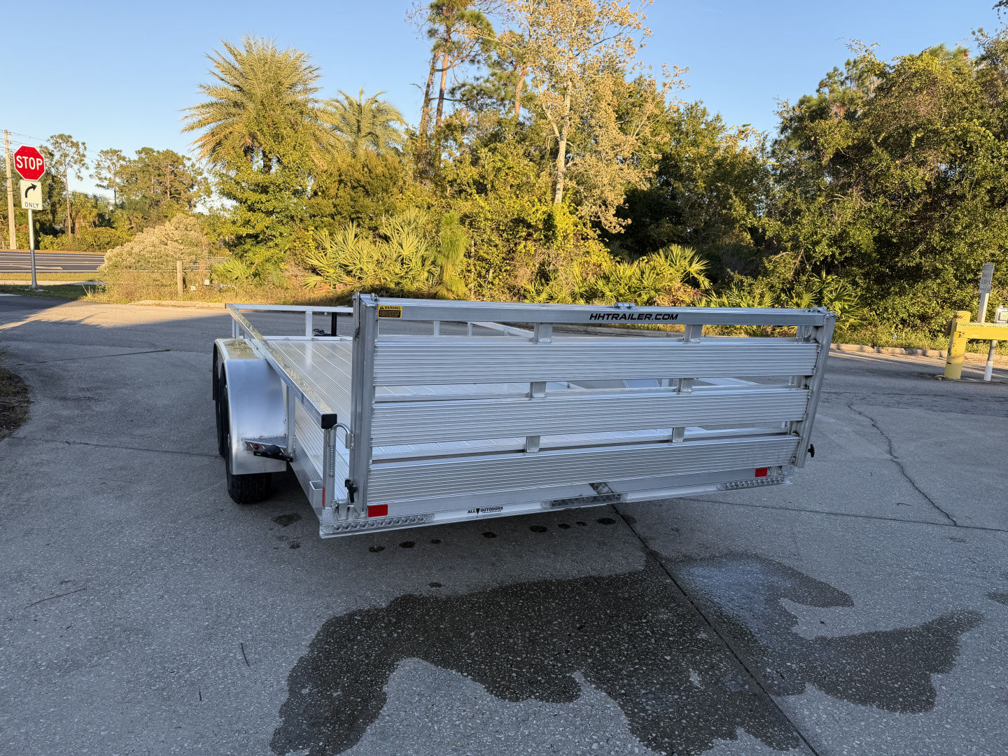 New 2026 H&H Trailers 7K 7x16 Aluminum Utility Trailer