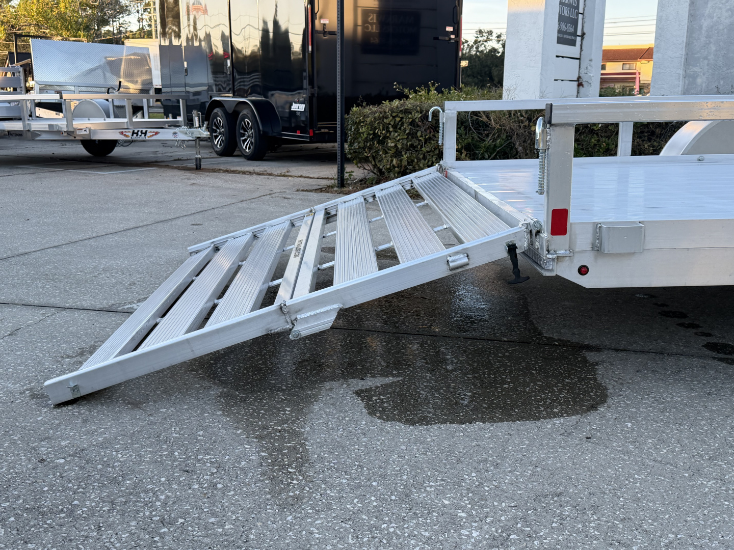 New 2026 H&H Trailers 7K 7x16 Aluminum Utility Trailer