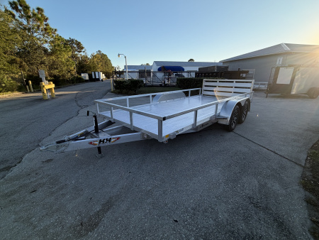 New 2026 H&H Trailers 7K 7x16 Aluminum Utility Trailer