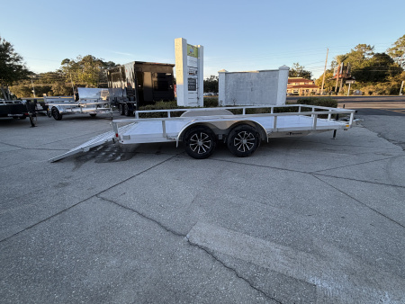New 2026 H&H Trailers 7K 7x16 Aluminum Utility Trailer