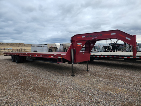 Used 2023 MAXX-D 40' Gooseneck TIlt Trailer 30K