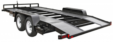 New 2026 CAR MATE TRAILERS 18' 7KWood Deck Car / Racing Trailer