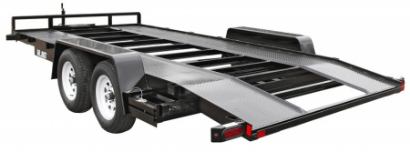 New 2026 CAR MATE TRAILERS 18' 7KWood Deck Car / Racing Trailer