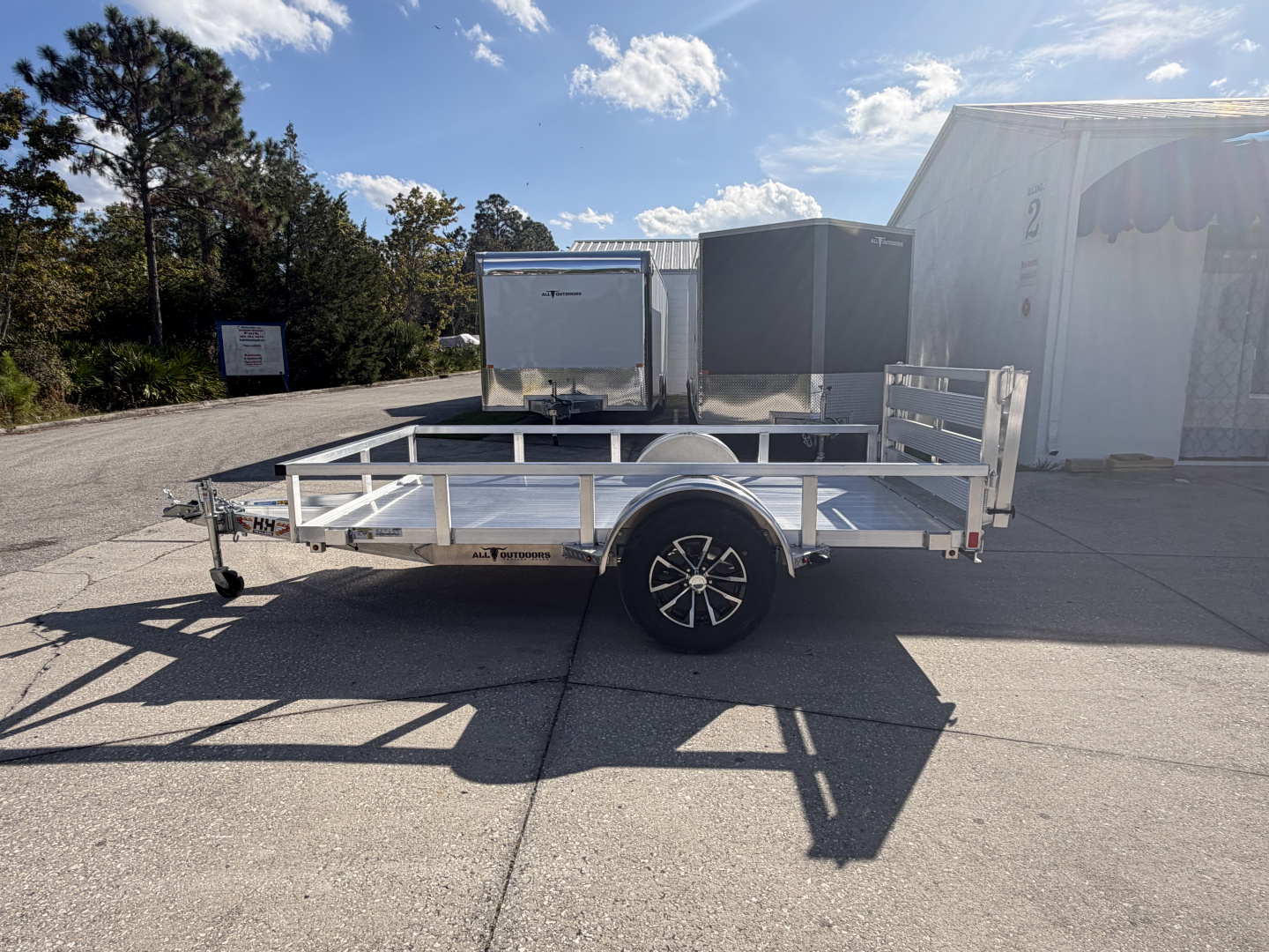 New 2026 H&H Trailers 3K 66X10 Aluminum Utility Trailer