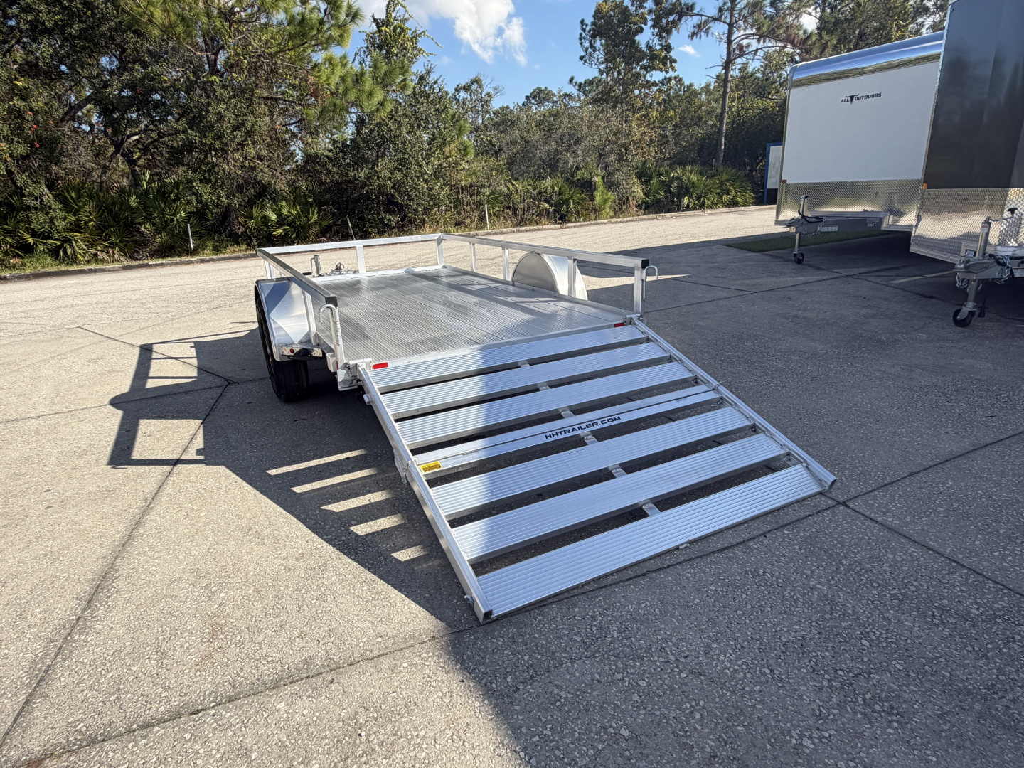 New 2026 H&H Trailers 3K 66X10 Aluminum Utility Trailer