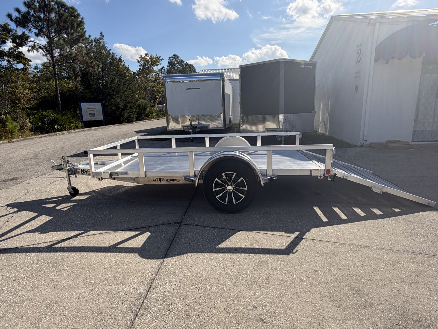New 2026 H&H Trailers 3K 66X10 Aluminum Utility Trailer
