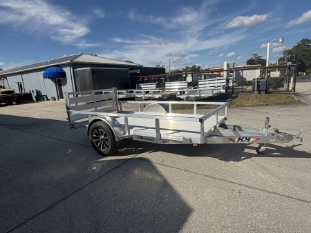 New 2026 H&H Trailers 3K 66X10 Aluminum Utility Trailer