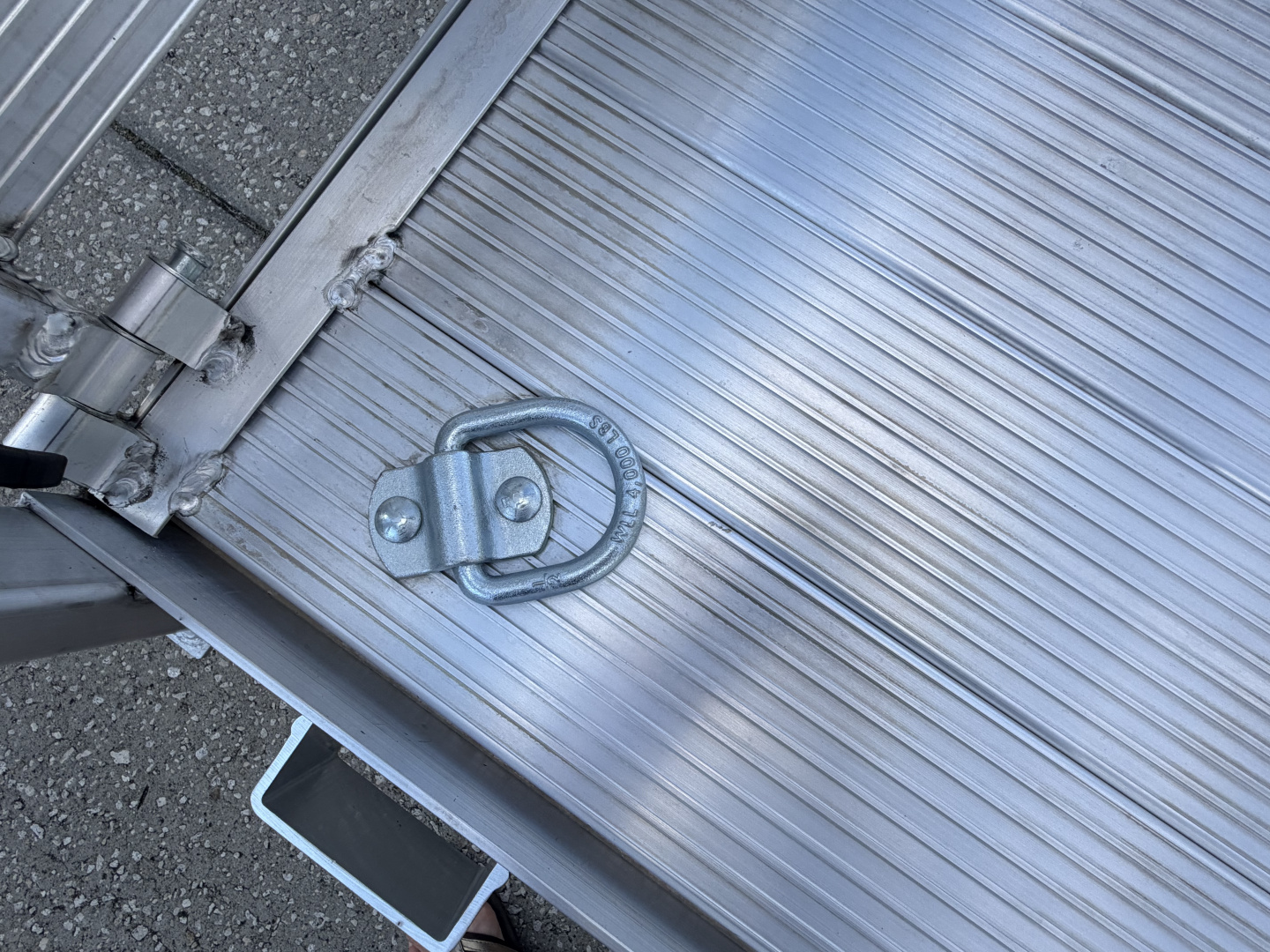 New 2026 H&H Trailers 3K 7x12 Aluminum Rail Side Utility Trailer