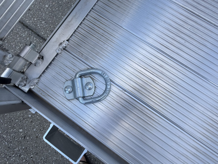 New 2026 H&H Trailers 3K 7x12 Aluminum Rail Side Utility Trailer