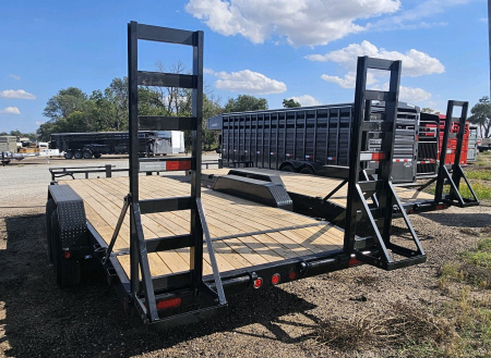 New 2026 PJ Trailers 20' x 6 in. Channel Equipment (CC) Equipment Trailer