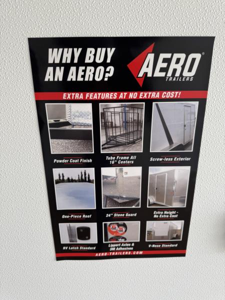 New 2026 AERO 7X16TA35 Cargo / Enclosed Trailer