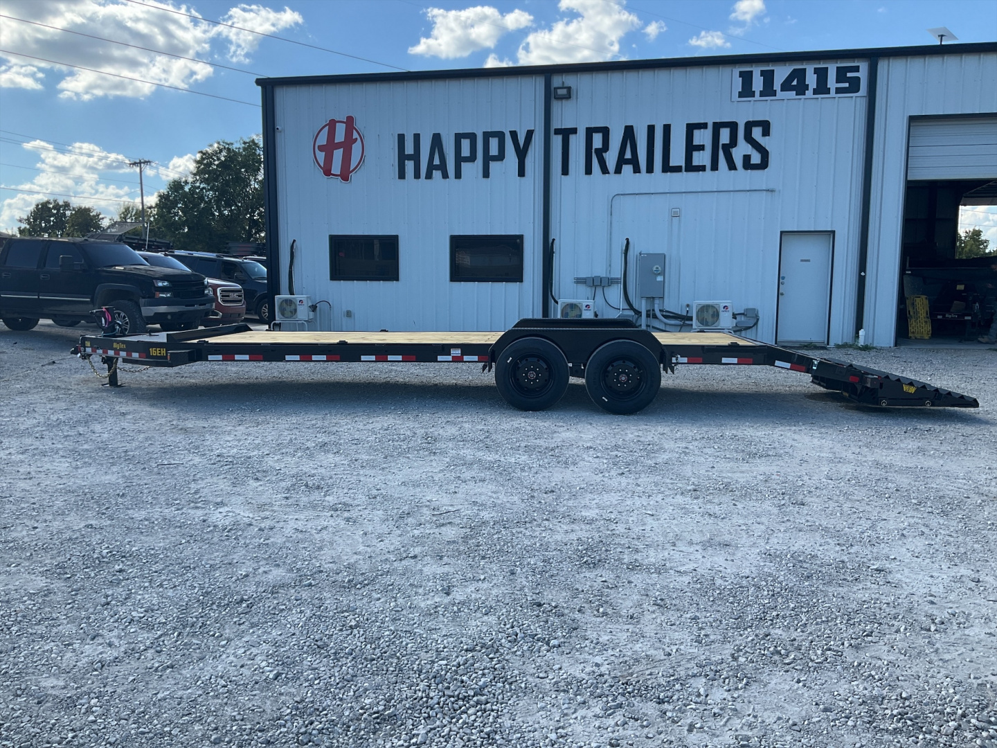 New 2026 Big Tex 83"x24' 16K Heavy-Duty Equipment Trailer – 16EH