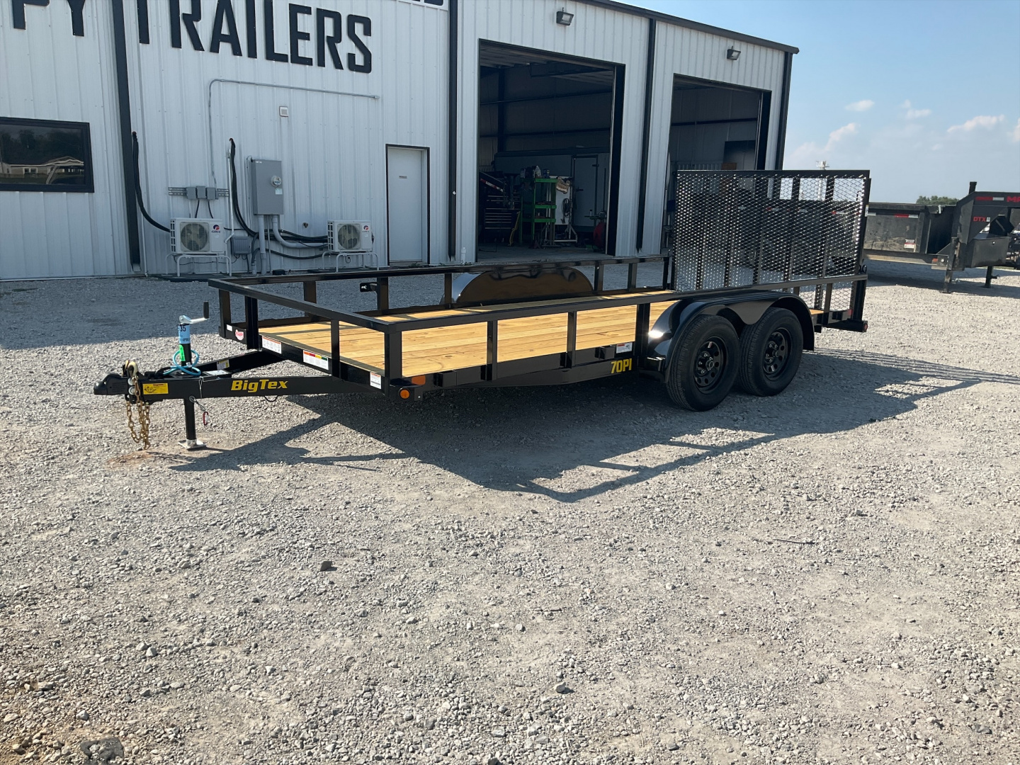 New 2026 Big Tex 83"x16' BP Tandem Axle Utility Trailer – 70PI