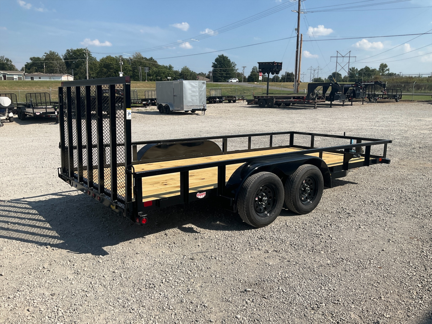 New 2026 Big Tex 83"x16' BP Tandem Axle Utility Trailer – 70PI
