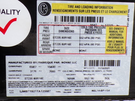 New 2026 Midsota SL - 14 - BP - 15.4K Tilt Trailer