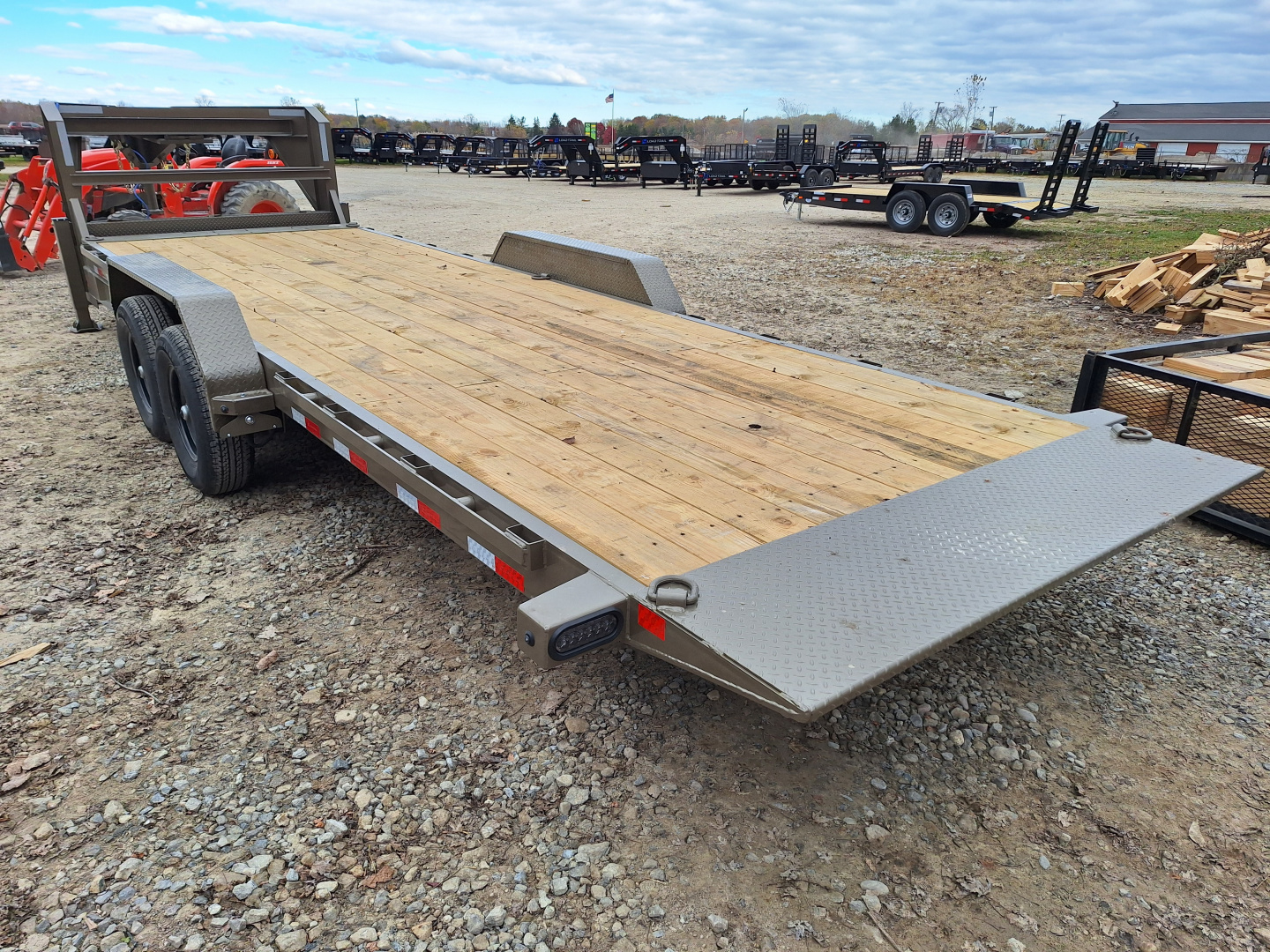 New 2026 Load Trail 83x24 Rapid Loaded Tilt Gooseneck Trailer