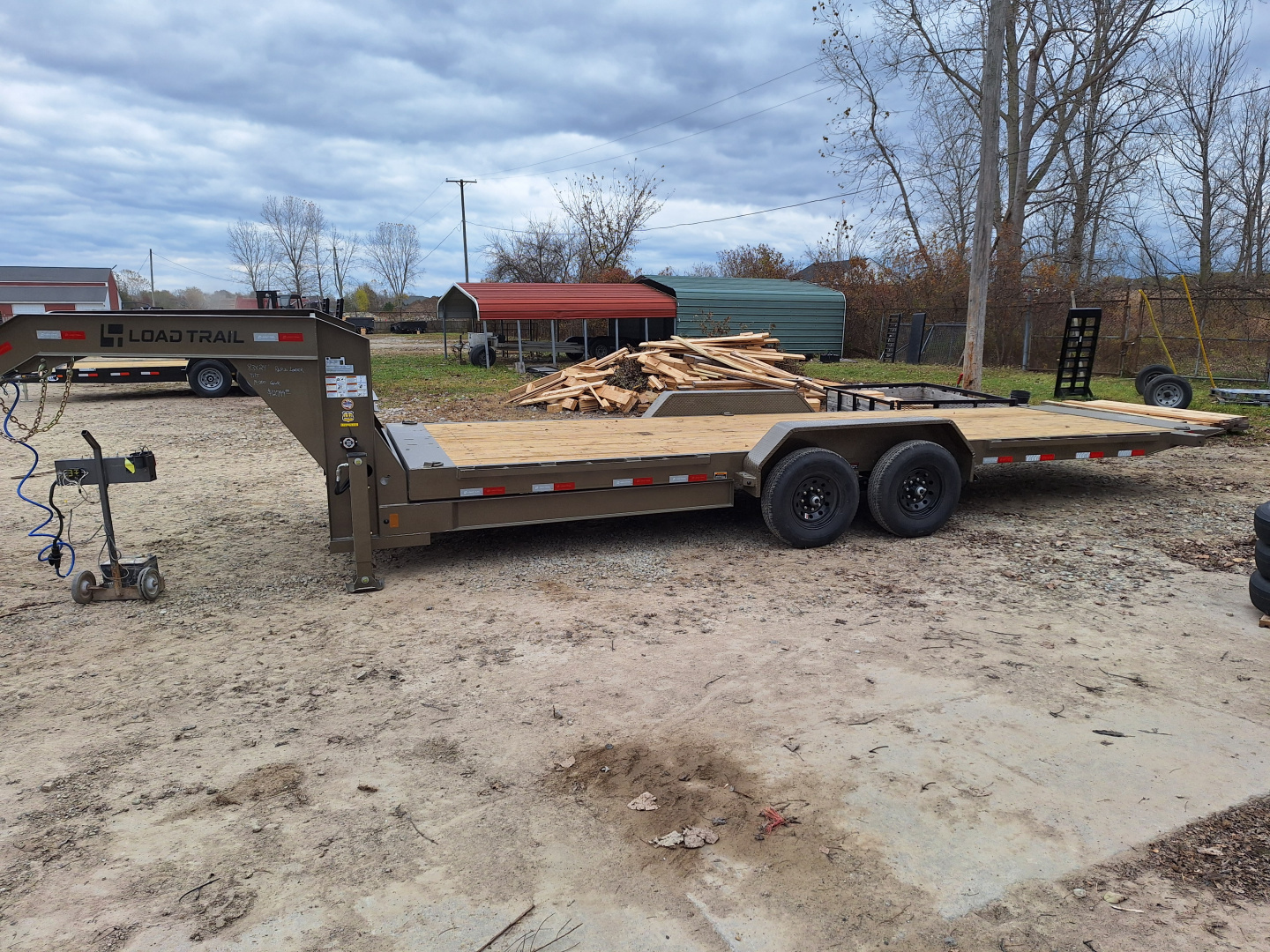 New 2026 Load Trail 83x24 Rapid Loaded Tilt Gooseneck Trailer