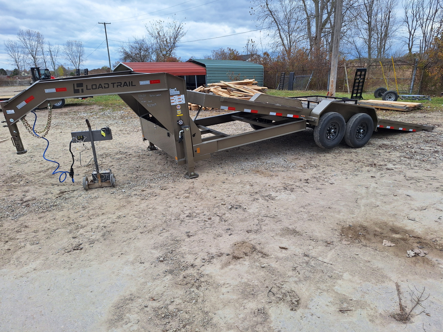 New 2026 Load Trail 83x24 Rapid Loaded Tilt Gooseneck Trailer