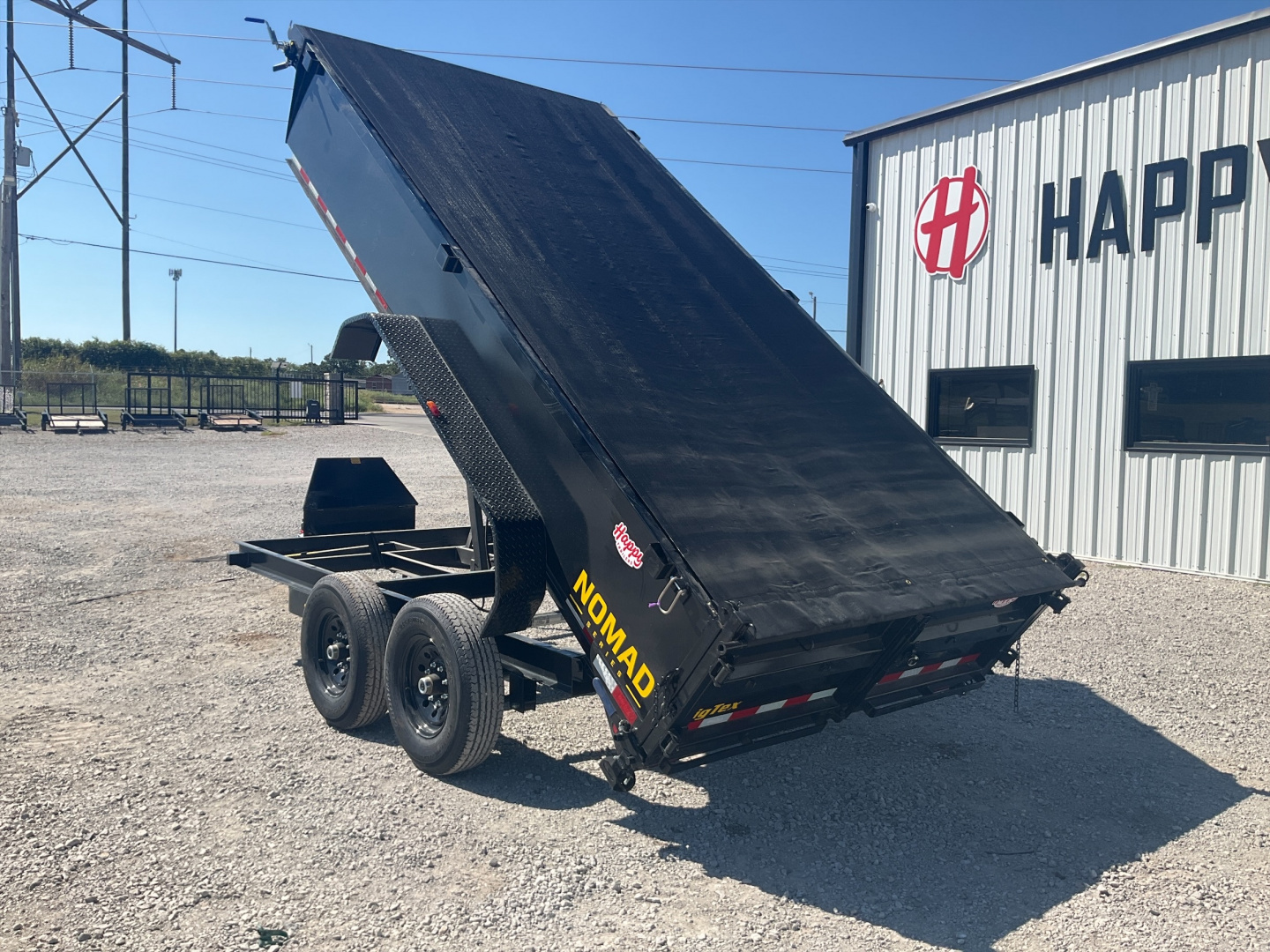 New 2026 Big Tex 83"x14' 14K LX Channel Tandem Axle Dump Trailer w/ 24" Sides – 14LX