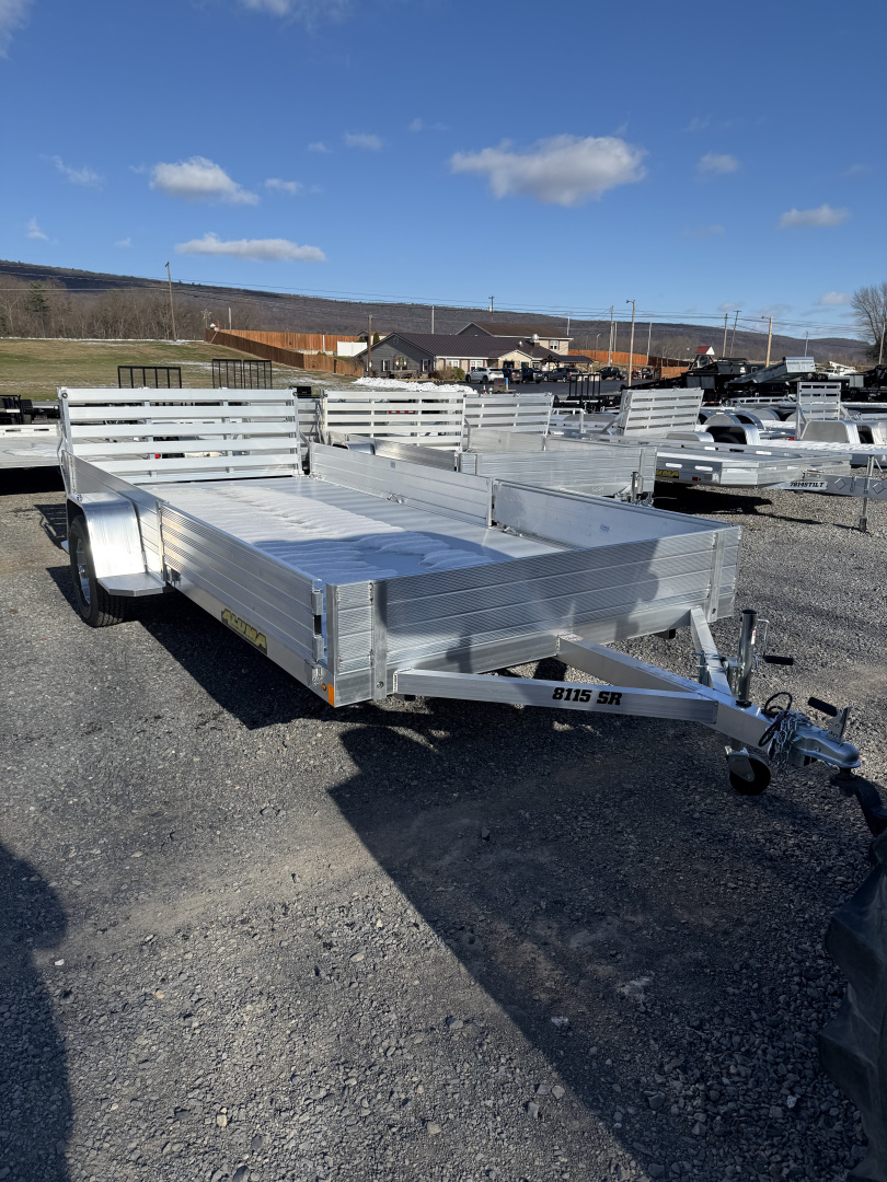 New 2026 ALUMA 81" x 15' SR - ATV Utility Trailer