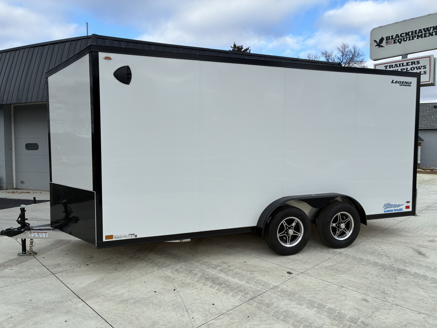 New 2026 Legend 7.5x16 Thunder Enclosed Cargo Trailer