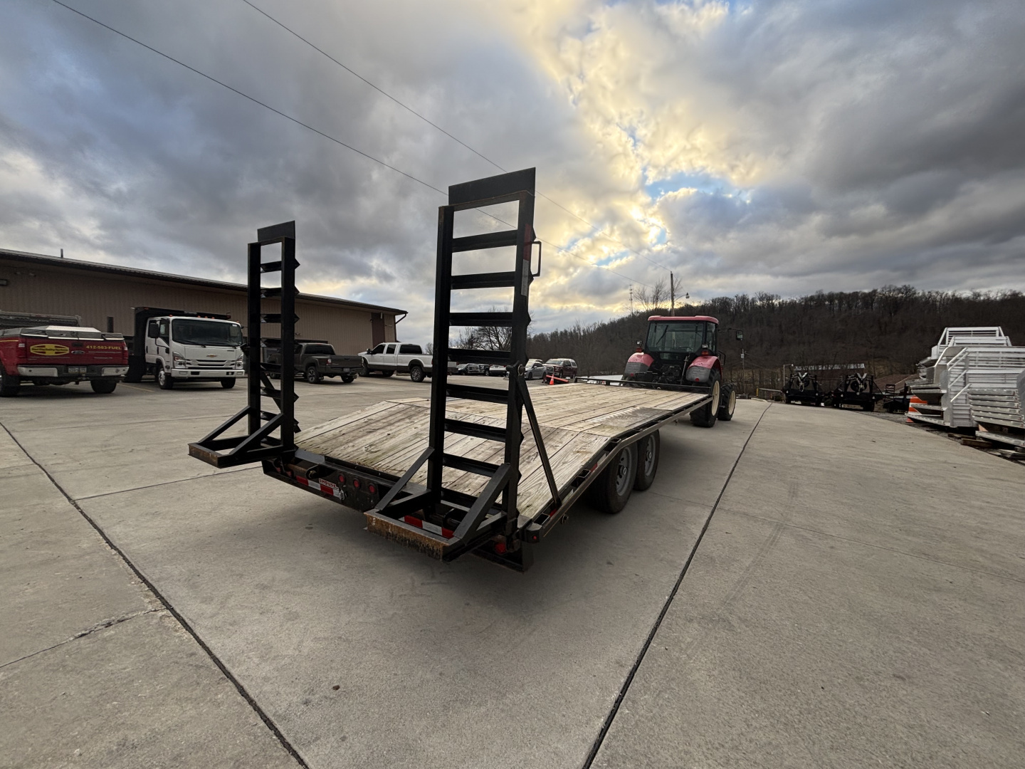 Used USED 2022 Quality Trailers 20' Deckover (16' + 4' Dovetail) General Duty - Pintle - 12000# GVWR