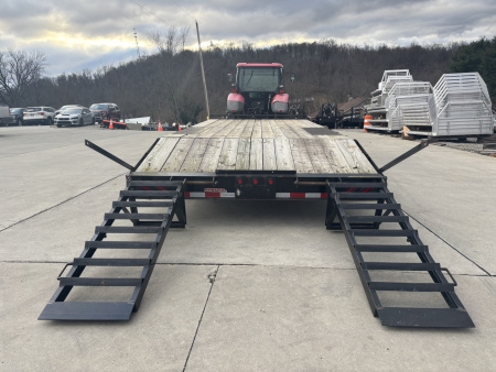 Used USED 2022 Quality Trailers 20' Deckover (16' + 4' Dovetail) General Duty - Pintle - 12000# GVWR