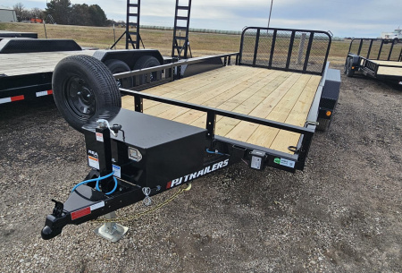 New 2026 PJ TRAILERS 16' x 83 in. Tandem Axle Channel Utility Trailer