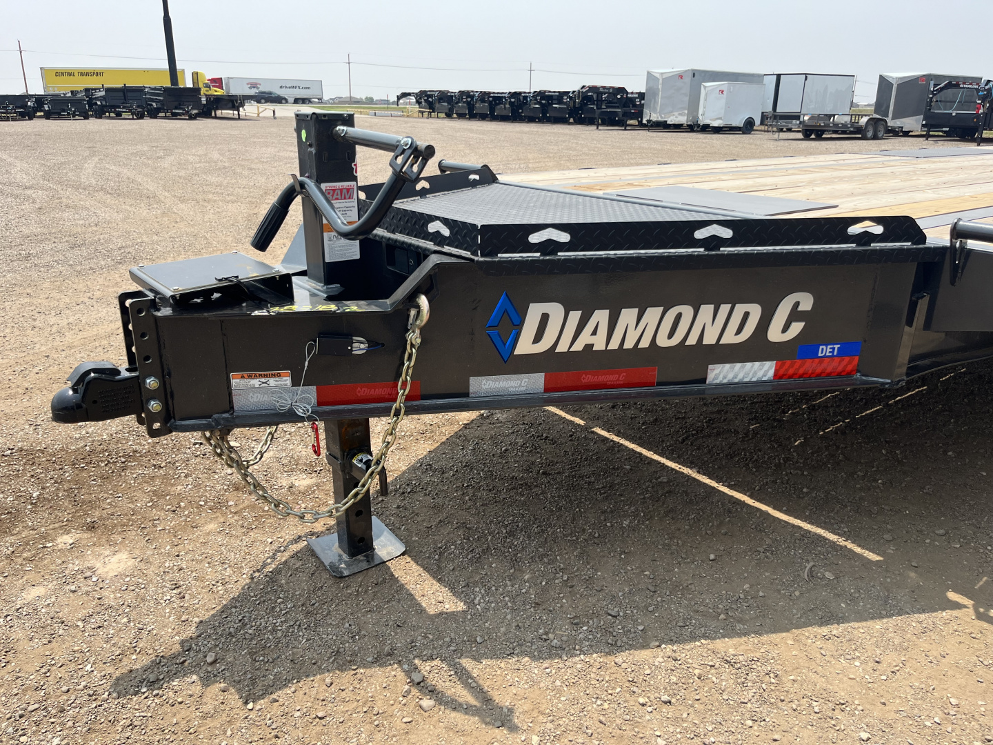 New 2026 Diamond C 102"x24' BP HD Deckover Tilt Trailer - DET207
