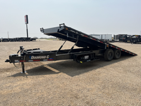 New 2026 Diamond C 102"x24' BP HD Deckover Tilt Trailer - DET207
