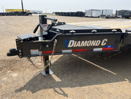 New 2026 Diamond C 102"x24' BP HD Deckover Tilt Trailer - DET207