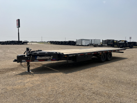 New 2026 Diamond C 102"x24' BP HD Deckover Tilt Trailer - DET207