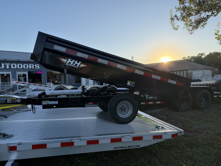 New 2026 H&H Trailers 3K 54X8 Homeowner Dump Trailer