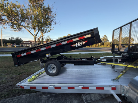 New 2026 H&H Trailers 3K 54X8 Homeowner Dump Trailer