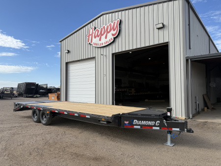 New 2026 Diamond C 102 x24' BP HD Deckover Equipment Trailer - DEC207
