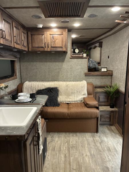 New 2027 4-Star Trailers 3H 13' Trail Boss Conversions LQ Horse Trailer