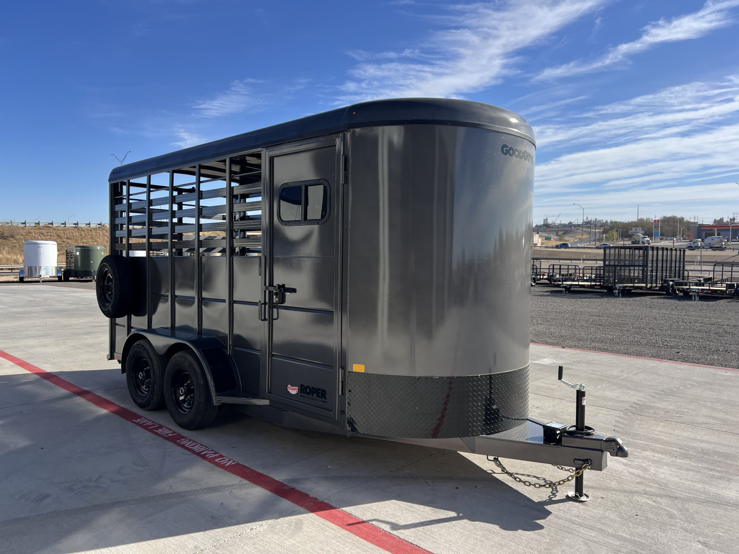 New 2026 Good Guys 16'x6' Horse Trailer w/Tack Room - Roper