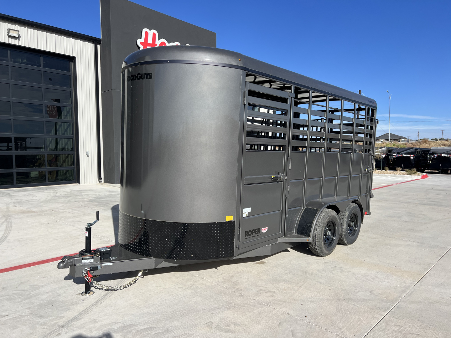 New 2026 Good Guys 16'x6' Horse Trailer w/Tack Room - Roper