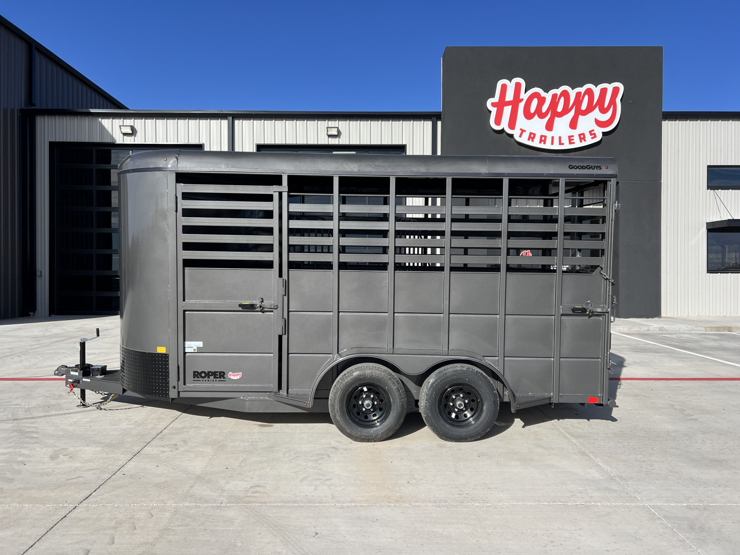 New 2026 Good Guys 16'x6' Horse Trailer w/Tack Room - Roper