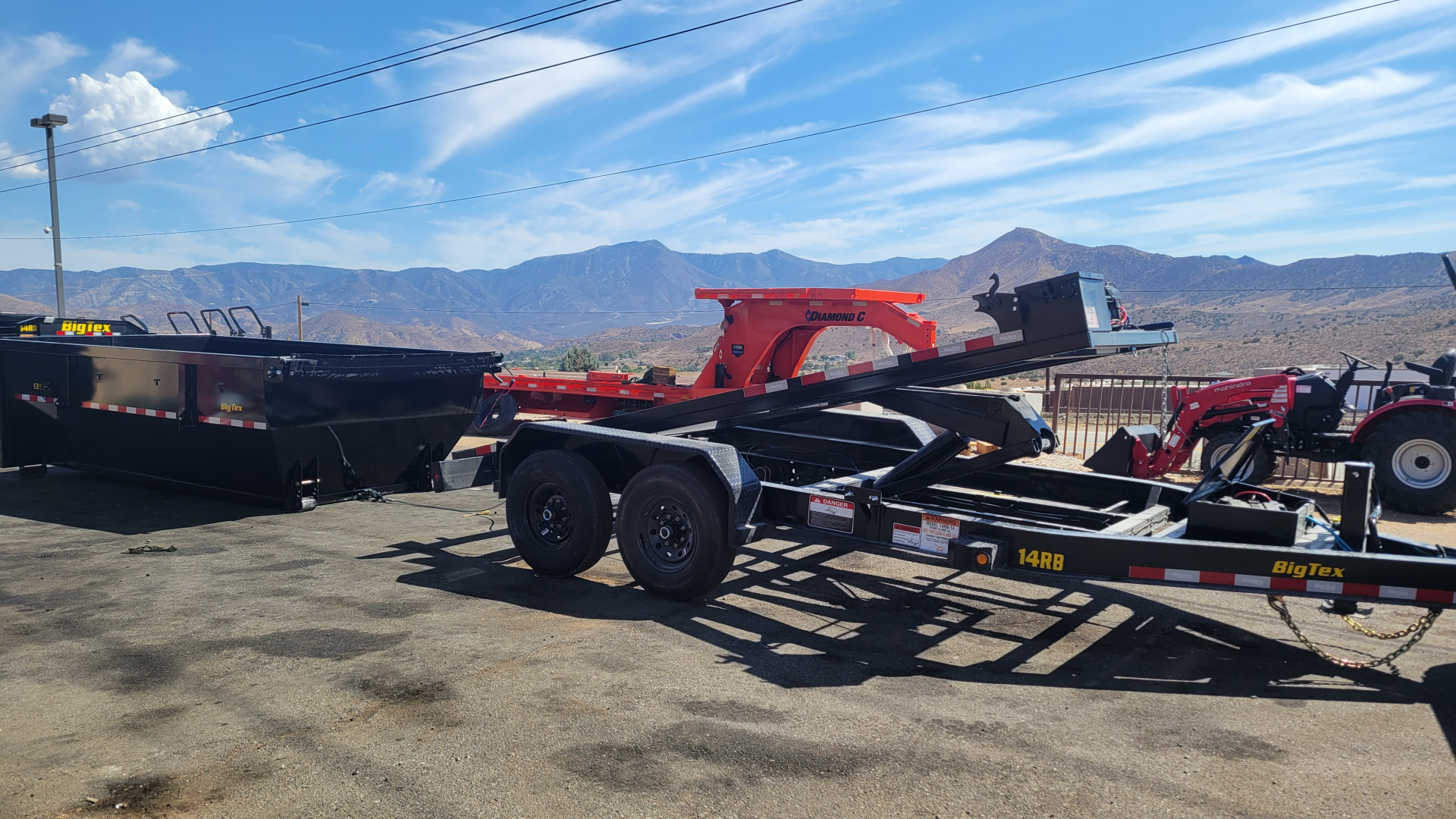New 2026 Big Tex Trailers 14RB-14 - Rolloff Dump Trailer