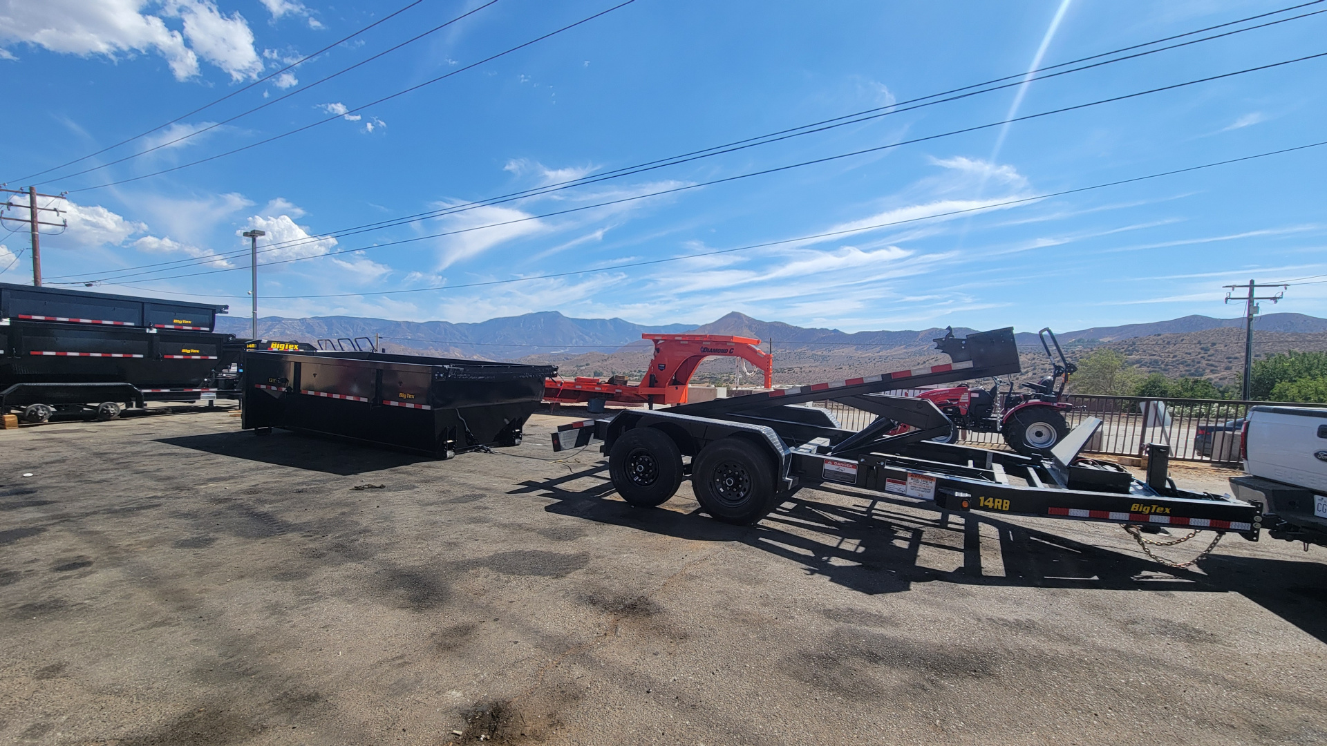 New 2026 Big Tex Trailers 14RB-14 - Rolloff Dump Trailer
