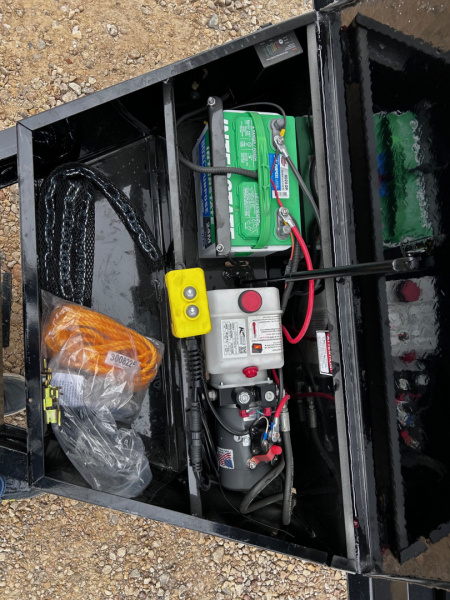 New 2026 H&H Trailers 82"X16' BP TARP/RAMPS 14K INDUSTRIAL Dump Trailer