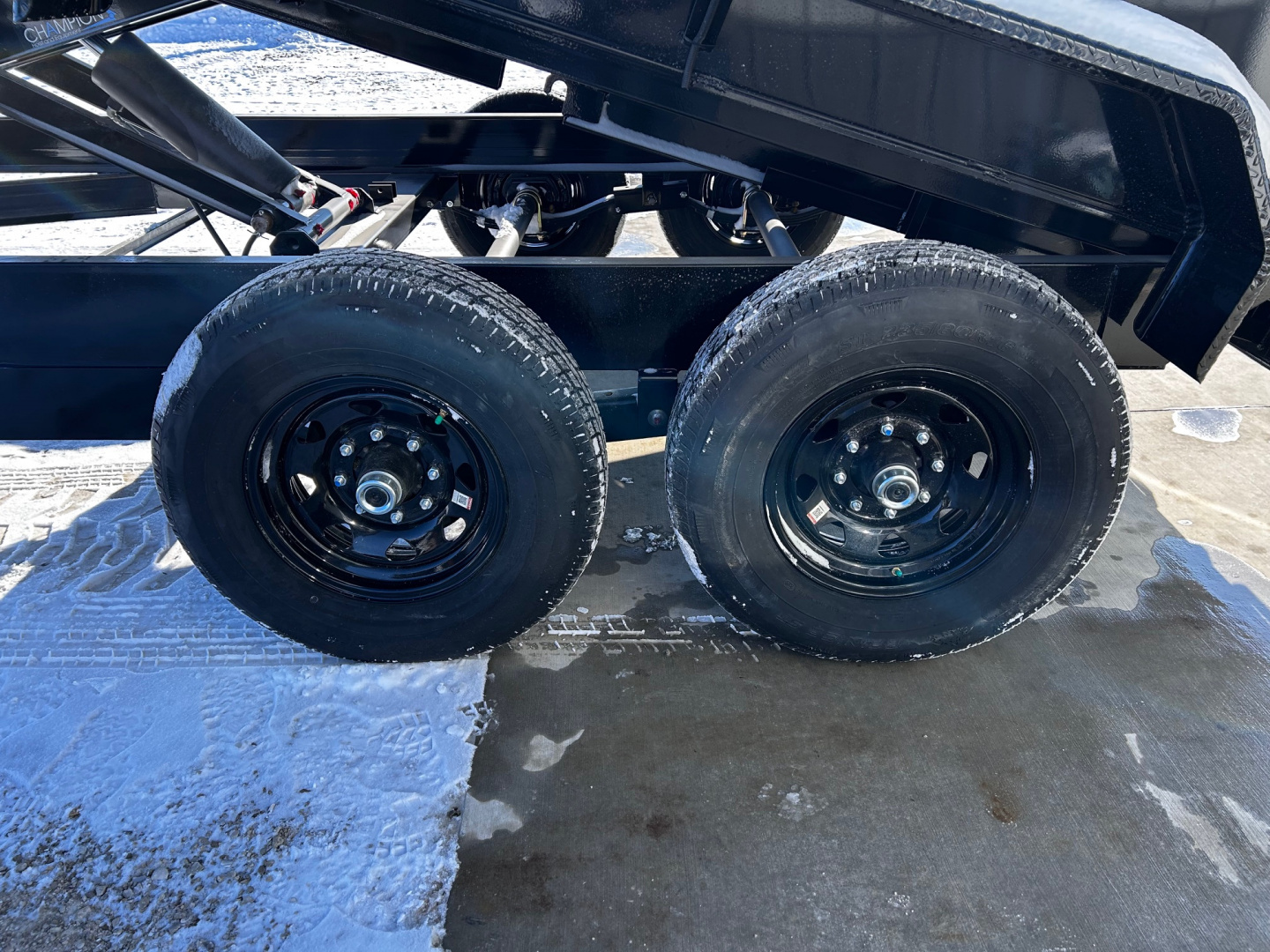 New 2026 H&H Trailers 82"X14' BP TARP/RAMPS 14K INDUSTRIAL Dump Trailer