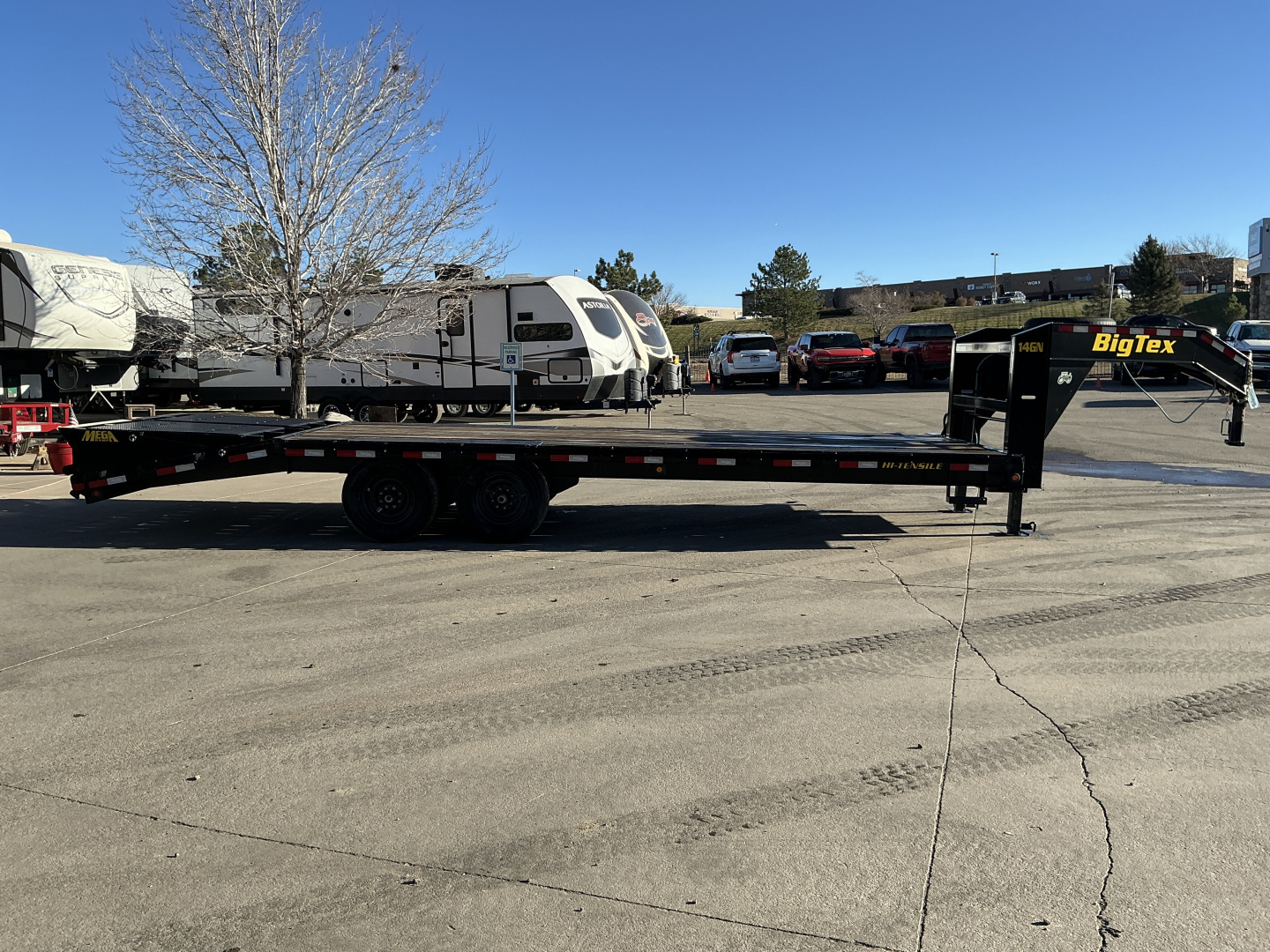 Used 2023 Big Tex Trailers Flatbed Trailer