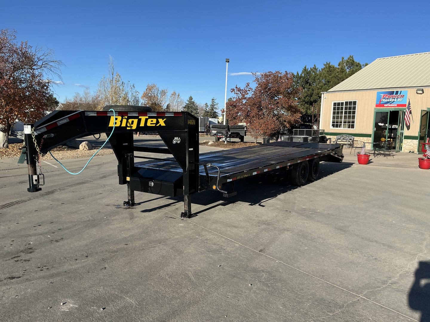 Used 2023 Big Tex Trailers Flatbed Trailer